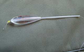 Готовим снасть для ловли жереха на бомбарду