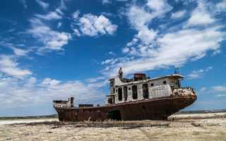 Аральское море как изменилась
