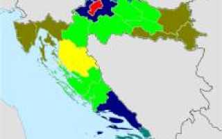 Хорватия высота над уровнем моря