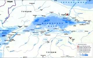 Мраморное море внутреннее море турции