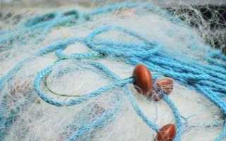 Как самостоятельно плести сеть из лески