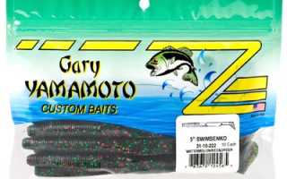 Съедобка Gary Yamamoto для рыбалки и отдыха