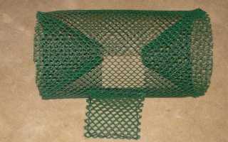 Как сделать рыболовную вершу своими руками