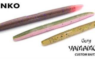 Съедобный силикон Gary Yamamoto для рыбалки