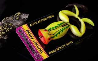 Kosadaka Target Frog для успешной рыбалки