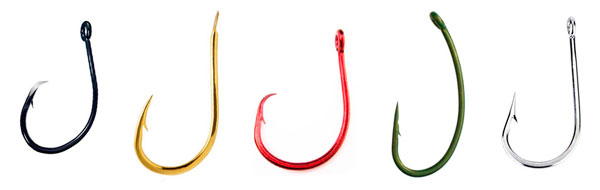 Расцветка крючка