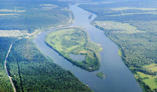 Остров на реке