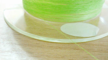 Тонкий плетеный шнур для микроджига