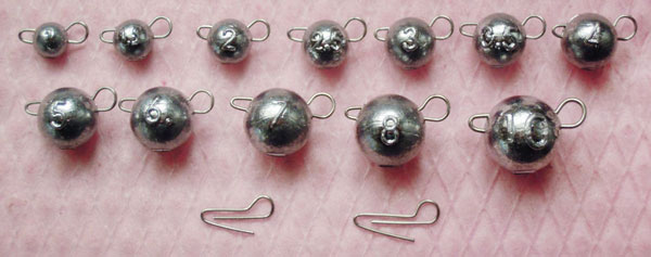 Разборные ушастые грузила