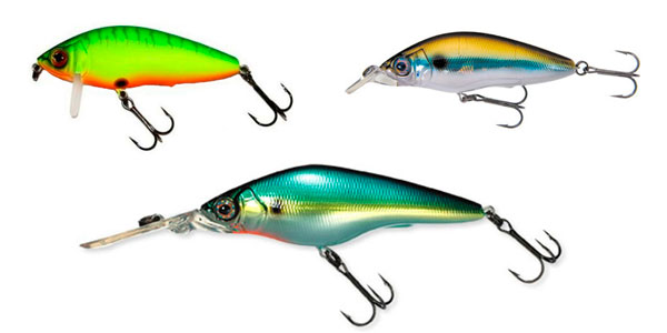 Воблеры с разным заглублением